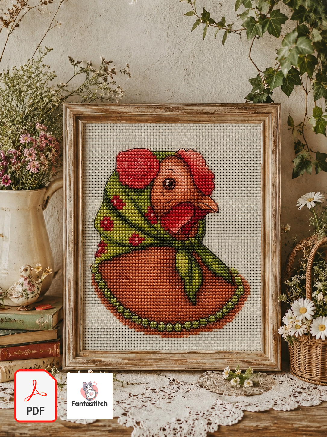 Miss Parsley/Гламурочка Коко (PDF download ,Fantastitch)