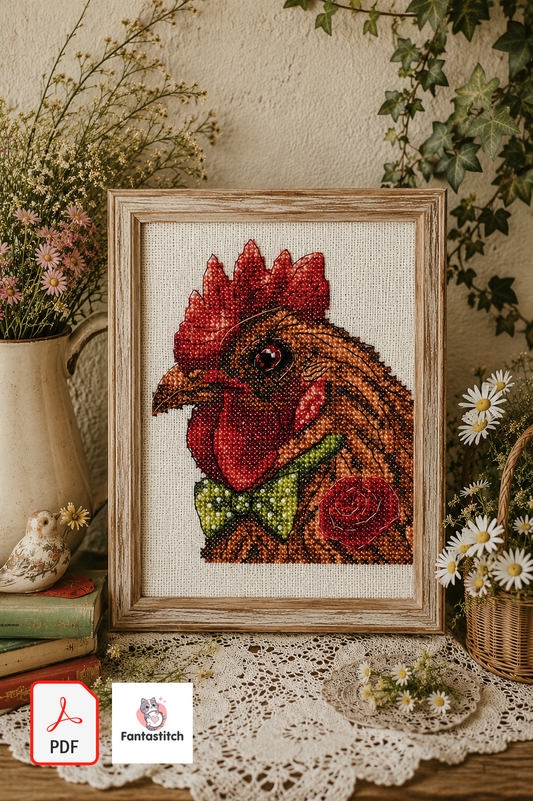 Antoine – Cross Stitch Pattern (PDF Download Fantastitch)