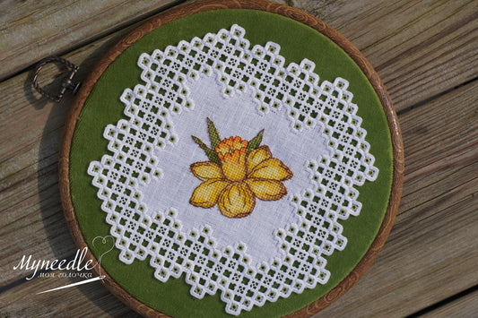 Spring fantasy (CROSS STITCH AND HARDANGER EMBROIDERY)